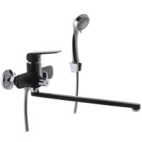 Чёрный Смеситель для ванны с душем MIXXUS OREGON 006 EURO MI5915